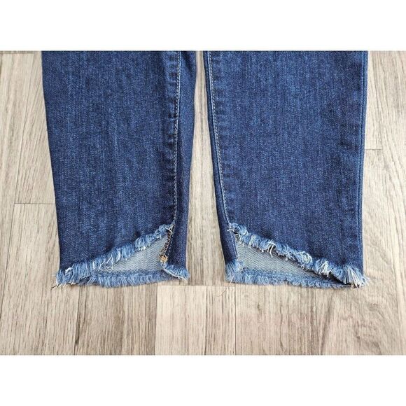 Joe's Womens Size 27 Pockets Whiskered Denim Blue Jeans - Picture 4 of 12